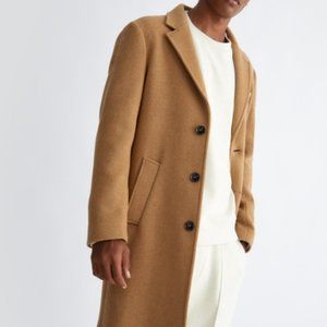 Abercrombie & Fitch Wool-Blend Top Coat (NWT)